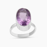925 Sterling Silver Amethyst Rings