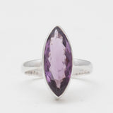 925 Sterling Silver Amethyst Rings