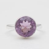 925 Sterling Silver Amethyst Rings