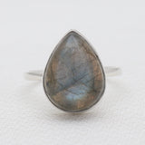 925 Sterling Silver Labradorite Rings
