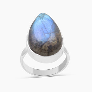 925 Sterling Silver Labradorite Rings