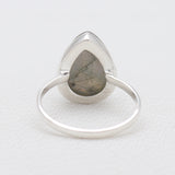 925 Sterling Silver Labradorite Rings