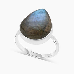 925 Sterling Silver Labradorite Rings