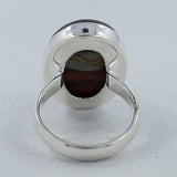 Polychrome Jasper Gemstone 925 Sterling Silver Ring