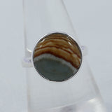 Polychrome Jasper Gemstone 925 Sterling Silver Ring