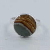 Polychrome Jasper Gemstone 925 Sterling Silver Ring