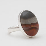 Polychrome Jasper Silver Rings