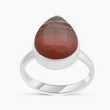 Polychrome Jasper Silver Rings