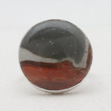 Polychrome Jasper Silver Rings