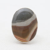 Polychrome Jasper Silver Rings