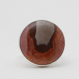 Polychrome Jasper Silver Rings