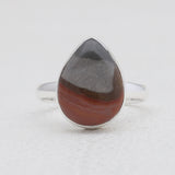 Polychrome Jasper Silver Rings