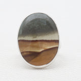 Polychrome Jasper Silver Rings