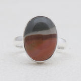 Polychrome Jasper Silver Rings