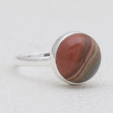 Polychrome Jasper Silver Rings