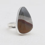 Polychrome Jasper Silver Rings
