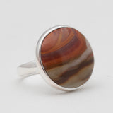 Polychrome Jasper Silver Rings