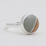 Polychrome Jasper Silver Rings