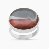 Polychrome Jasper Silver Rings