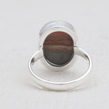 Polychrome Jasper Silver Rings