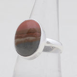 Polychrome Jasper Silver Rings