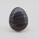 Hematite Silver Rings