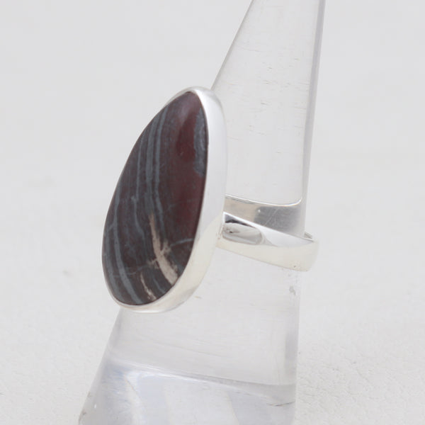 925 Silver Hematite Rings