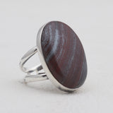 Hematite Silver Rings