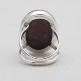 Hematite Silver Rings