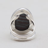 Hematite Silver Rings