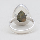 Natural Rainforest Jasper Silver Rings