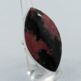 Rhodonite Silver Ring