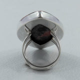 Rhodonite Silver Ring