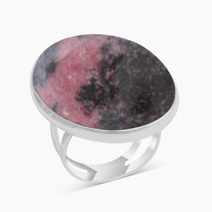 925 Sterling Silver Rhodonite Rings