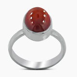 925 Sterling Silver Hessonite Rings
