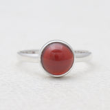 925 Sterling Silver Hessonite Rings