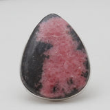 925 Sterling Silver Rhodonite Rings