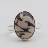 925 Silver Peanut Wood Rings
