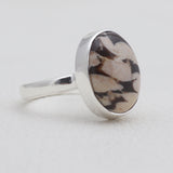 925 Silver Peanut Wood Rings
