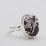 925 Silver Peanut Wood Rings