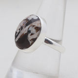 925 Silver Peanut Wood Rings