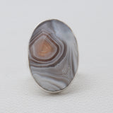 925 Silver Botswana Agate Rings
