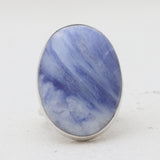 Sodalite Gemstone Sterling Silver Rings