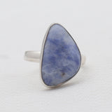 Sodalite Gemstone Sterling Silver Rings