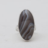 925 Silver Botswana Agate Rings
