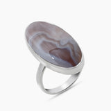 925 Silver Botswana Agate Rings