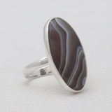 925 Silver Botswana Agate Rings