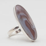 925 Silver Botswana Agate Rings