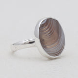925 Silver Botswana Agate Rings