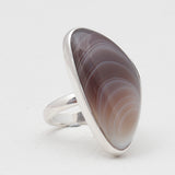 925 Silver Botswana Agate Rings